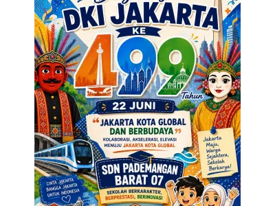 Selamat HUT DKI Jakarta yang ke 499 Th